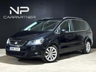 Seat Alhambra 2.0 TDI, 7-sits, Panorama, Dragkrok, Navigator