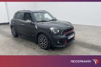 MINI Countryman John Cooper Works ALL4 218hk H/K Skinn Navi