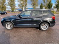 BMW X3 xDrive20d, F25 184hk, Dragkrok, Svensksåld, Skinn, Au