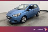 Opel Corsa 1.4 90hk Enjoy Rattvärme Sensorer Farthållare