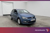 Volkswagen Polo 1.2 TSI 90hk Sensorer Farthållare Lågskatt