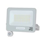 50W Sensorlampa 4500/6000K - Lampa med PIR Rörelsesensor