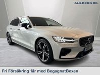 Volvo V60 Recharge T6 II R-Design, dragkrok, tonade rutor.