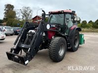 Traktor Case IH Maxxum 130 CVX med slaghack &