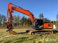 Grävmaskin Hitachi ZX250LC-6 tiltrotator och