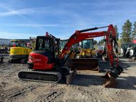 Minigrävare 5,5ton Kubota U55 395000:-