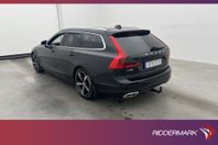 Volvo V90 D4 190hk R-Design D-Värmare VOC B-Kamera Navi Drag