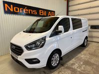 Ford Transit Custom 2.0 170HK AUT 5-SITS DUBBELHYTT 2XSKJUTD