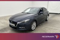 Mazda 3 Sport SKYACTIV-G 165hk Optimum BOSE HUD Kamera Navi