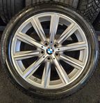 BMW X1/X2/X3/ 5-SERIE 18 tum original Fälgar med sommardäck