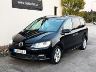 Volkswagen Sharan 2.0 TDI Glastak Navi Backkamera Värmare