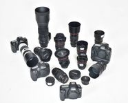 Canon L-objektiv, EOS 1 Dx, EOS 5D SR, EOS 5D II,