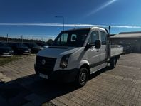 Volkswagen Crafter CHASSI 35 D-CAB 7-SITS FLAK KRAN HIAB