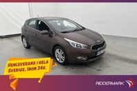 Kia Cee´d 1.6 128hk Sensorer Rattvärme Farthållare 0.37L/Mil