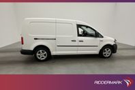 Volkswagen Caddy Maxi 2.0TDI Värmare Dragkrok PDC Moms