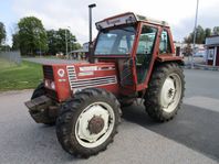 Fiat 70-90DT , Weckman tippkärra , rotorslåtter tallriksharv