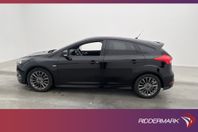 Ford Focus 1.0 125hk ST-Line Värmare Kamera CarPlay Dragkrok