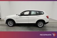 BMW X3 xDrive20d 184hk M-Värmare Dragkrok