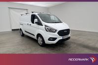 Ford Transit Custom L2 Värmare Dragkrok 2xDörr Moms 1-Ägare