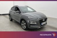 Hyundai Kona AWD 177hk Premium Krell HUD Värmare Kamera Drag