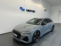 Audi RS6 Avant V8 600hk Drag Pano 360° P-värm Laser 22" B&O