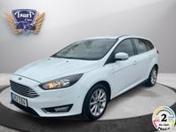 Ford Focus Kombi 1.0 EcoBoost Manuell, 125hk Titanium Ny kam