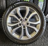 Mercedes-Benz C/E klass orginal fälgar med Kumho Dubbdäck