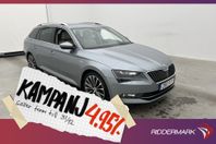 Skoda Superb 4x4 280hk L&K Canton P-Värm Skinn 4,95% Ränta