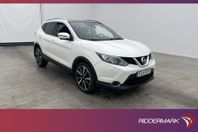 Nissan Qashqai 1.6 dCi 110hk Tekna Pano 360° Navi 0,38L/mil