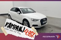 Audi A3 35 TFSI 150hk Proline Sensorer Ad. 4,95% Ränta