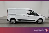 Ford Transit Connect LWB Värmare Drag 3-Sits B-Kamera Moms