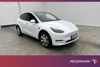 Tesla Model Y Long Range AWD Dragkrok Svensksåld MOMS