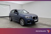 BMW X3 xDrive30d 265hk M Sport Rattvärme Sensorer Drag