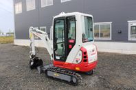 Minigrävare Takeuchi TB216 RF Tiltfäste 3000 h garanti