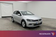 Volkswagen Polo 1.0 TSI 95hk Comfortline Sensorer 0,46l/mil