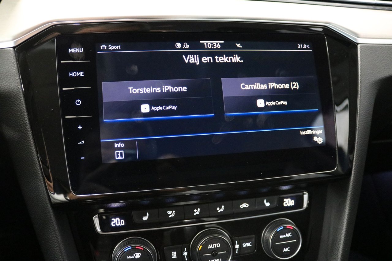 Volkswagen Passat Sportscombi 2.0 TDI DPF SCR 4Motion DSG Sekventiell, 190hk, 2020