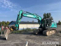 Grävmaskin Kobelco SK 180LC-10 med redskap