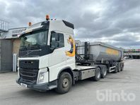 Lastbil VOLVO FH 6*2 med Istrail 35T tippsemitrailer