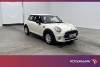 MINI One 3-dörrar 102hk Pepper Keyless Lågskatt 0,5l/Mil