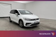 Volkswagen Touran 1.5 TSI 150hk R-Line 7-Sits Kamera Drag