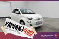 Fiat 500E 23.7 kWh 95hk Cockpit Keyless 4,95% Ränta