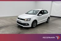 Volkswagen Polo 1.2 TSI 90hk R-Line Värmare Sensorer En-bruk