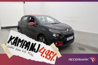 Citroën C3 1.2 PureTech 83hk Feel Sensorer 4,95% Ränta