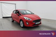 Ford Fiesta 1.0 EcoBoost 100hk Titanium Sensorer Rattvärme