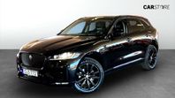 Jaguar F-Pace 20d AWD 180hk|R-Sport|Blackpack|Drag|Kamera|Na