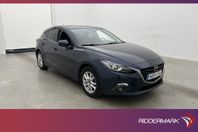 Mazda 3 Sport SKYACTIV-G 120hk Vision Kamera Navi Drag