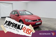 Volkswagen Golf 1.2 TSI 105hk Värmare Sensor 4,95% Ränta