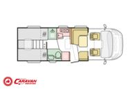 Adria Matrix M 670 SL Supreme / Hydrauliska stödben / Automa