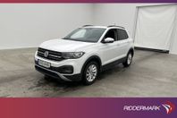 Volkswagen T-CROSS TSI 95hk Komfort Sensorer Farthåll MOMS