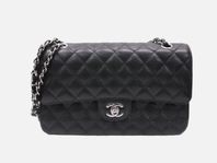 Chanel Medium Flap Classic - Svart Caviar - 2022